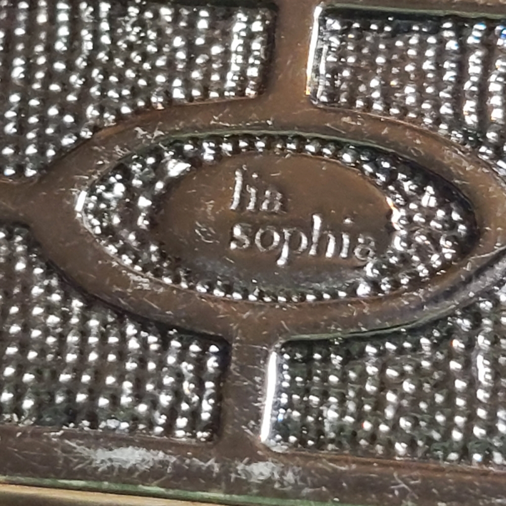 Rectangular Blue Pendant Necklace - image 6